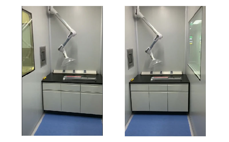 製藥（yào）車間物料脫包淨化設備